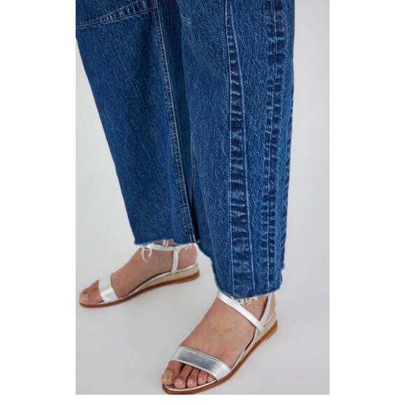 Moussy Vintage Orchards Cocoon Pants Jeans in 110 Blue 31 - Picture 4 of 7